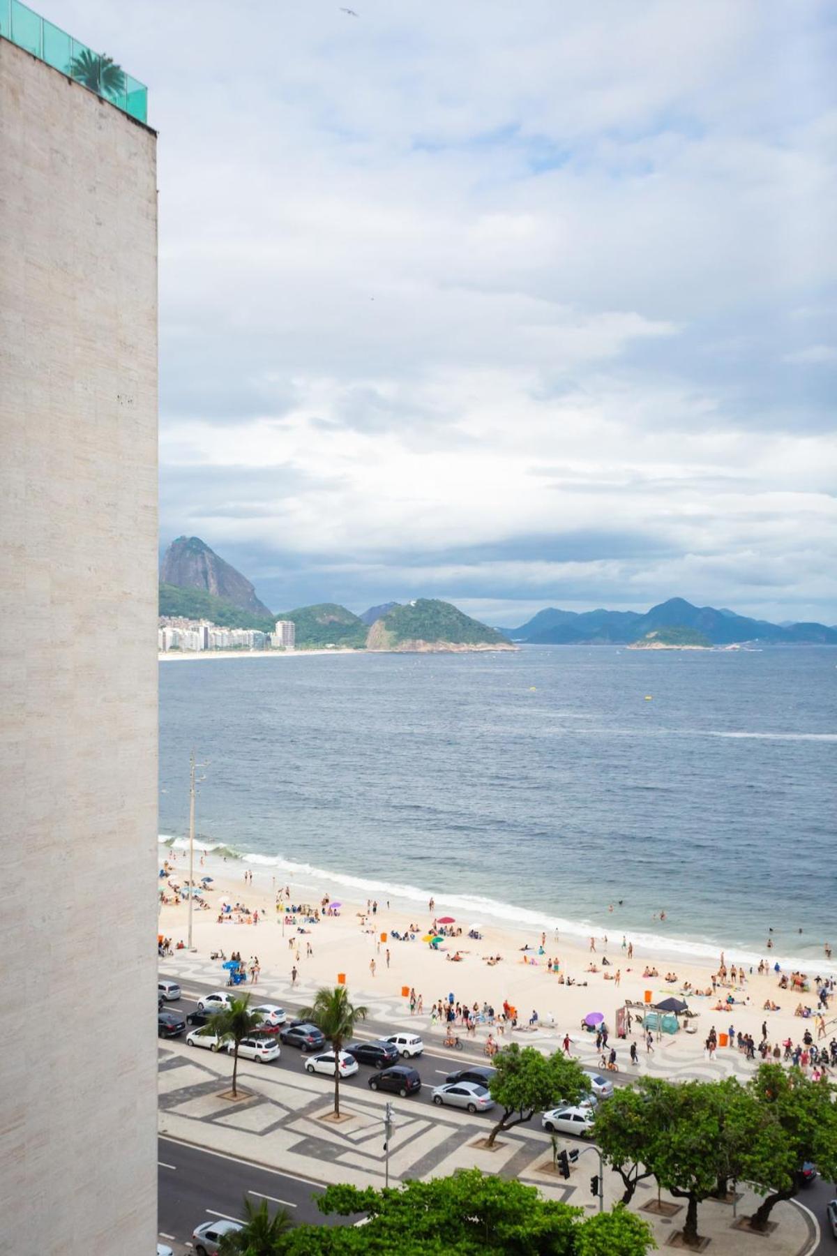 Vista Praia De Copacabana Quarto Laranja 304 Rio de Janeiro Exteriér fotografie